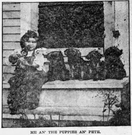 Me an' the Puppies an' Pete