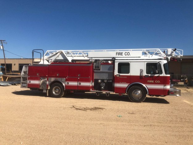 1997 Ferrara Spartan 75' Aerial