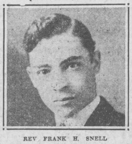 Snell, Rev Frank H