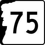NH Route 75 Signage