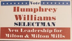 Williams, Humphrey - 2020