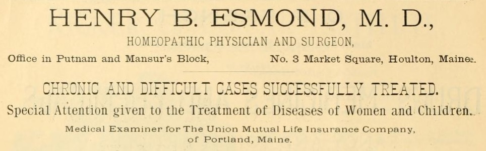 Esmond, HB - 1891
