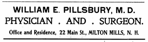 Pillsbury, WE - 1904