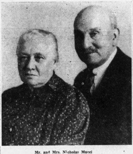 Mucci, Mr. and Mrs. Nicholas - 1942