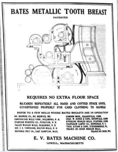 Bates Metallic Tooth Breast - TW220114