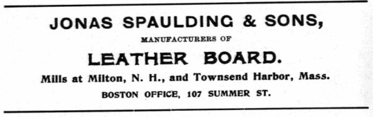 Spaulding, J and Sons - 1900