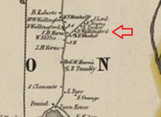 Milton - 1856 (Detail) - Wallingford, D