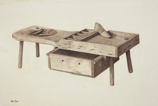 Pearl Davis - NGA - Shoemaker's Bench