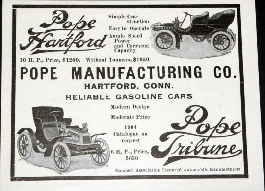 Pope Hartford Auto - 1904