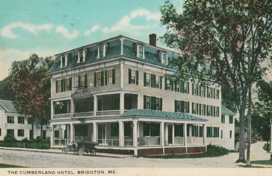 Cumberland Hotel, Bridgton, ME - 1920s